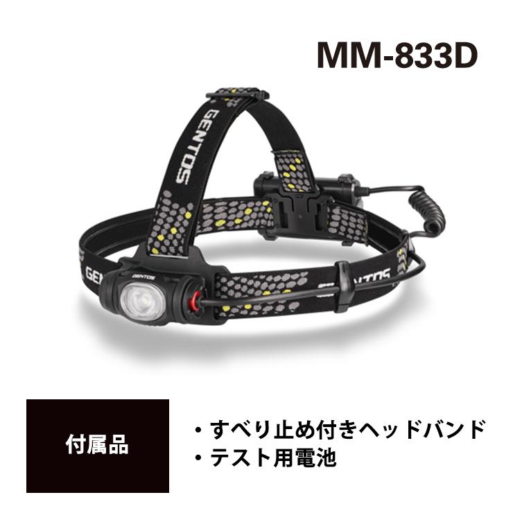 メジロ様用GENTOS ヘッドライト+ハンディライト本体 GENTOS（ジェントス） 【特価セール】 METAL MASTER 乾電池式ヘッド