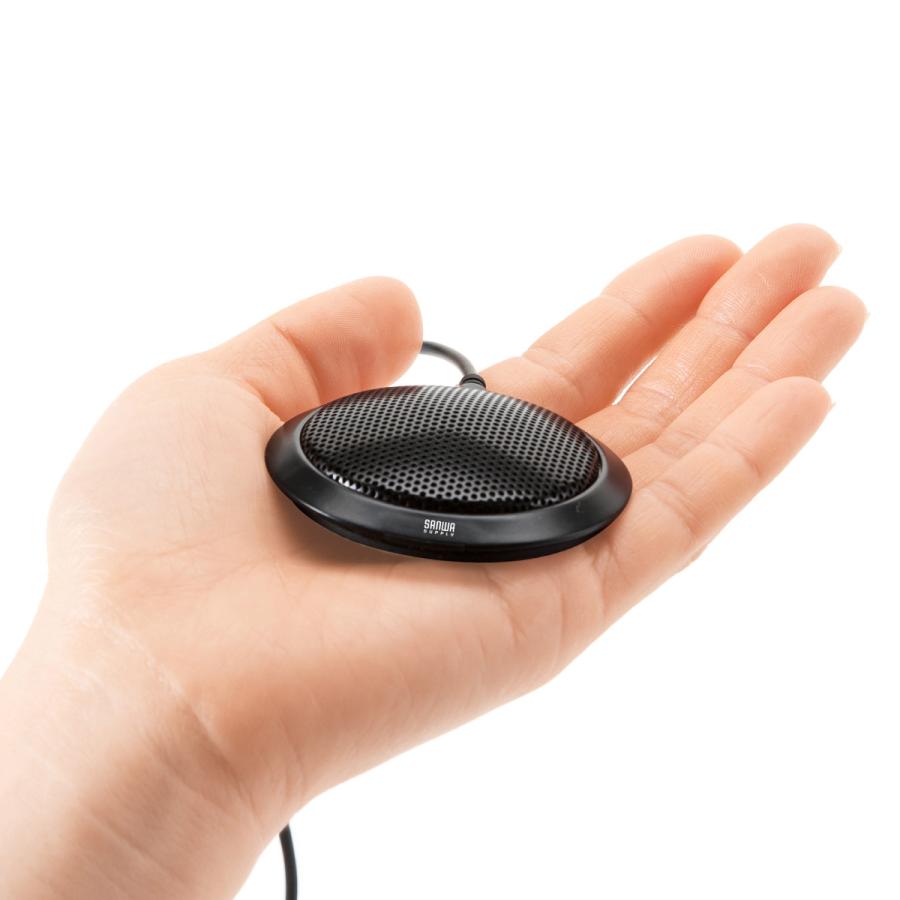 フラット型PCマイク SANWA SUPPLY (サンワサプライ) MM-MC23N | SANWA SUPPLY | 02