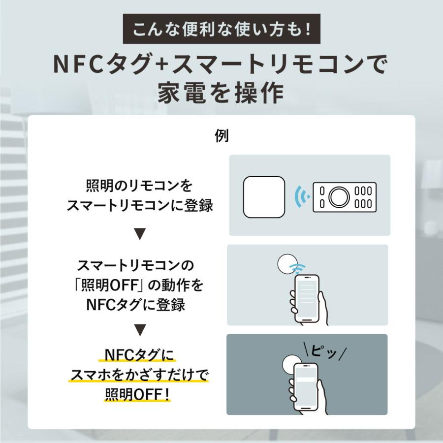 NFCタグ(10枚入り・ホワイト) SANWA SUPPLY (サンワサプライ) MM-NFCT｜telaffy｜15