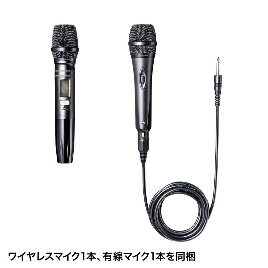 SANWA SUPPLY（サンワサプライ） ワイヤレスマイク付き拡声器