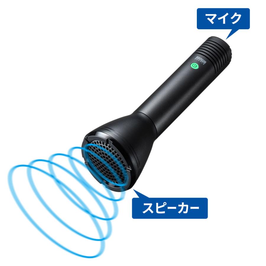 SANWA SUPPLY（サンワサプライ） ハンドマイク型拡声器スピーカー MM