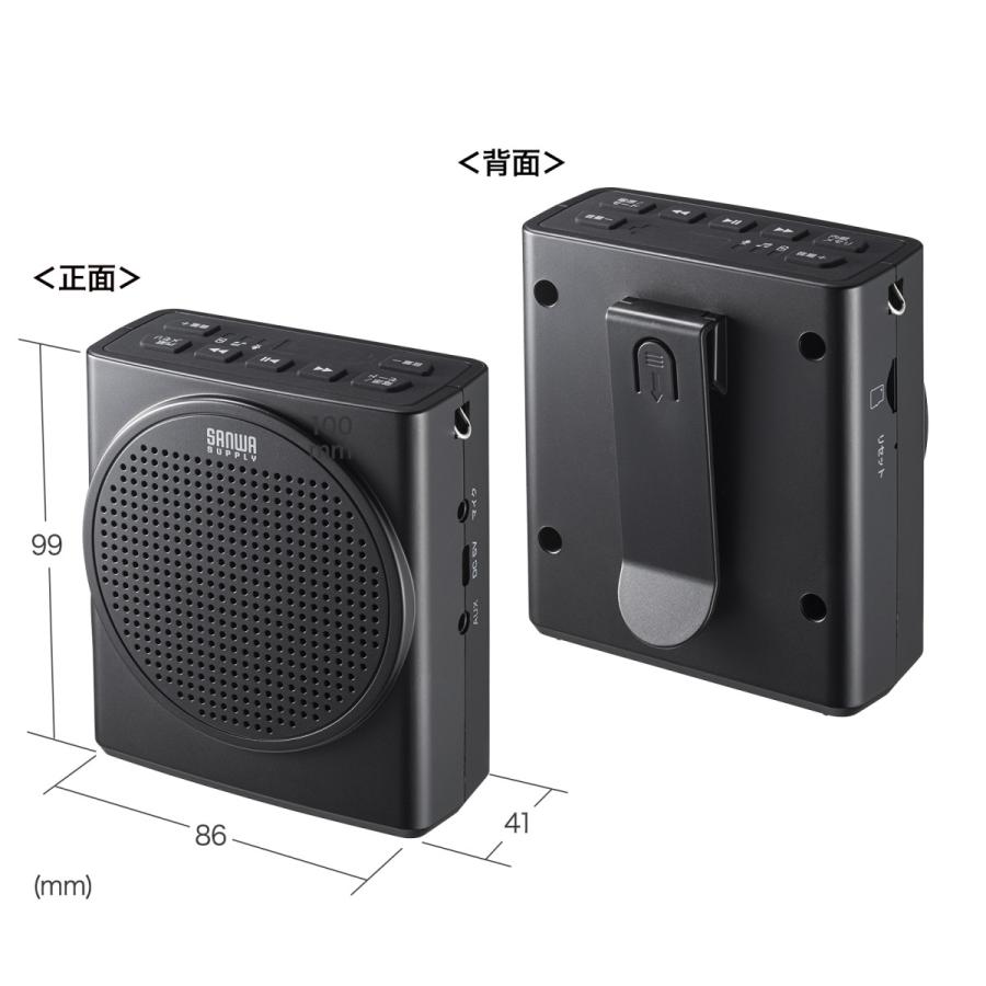 SANWA SUPPLY（サンワサプライ） ハンズフリー拡声器スピーカー MM