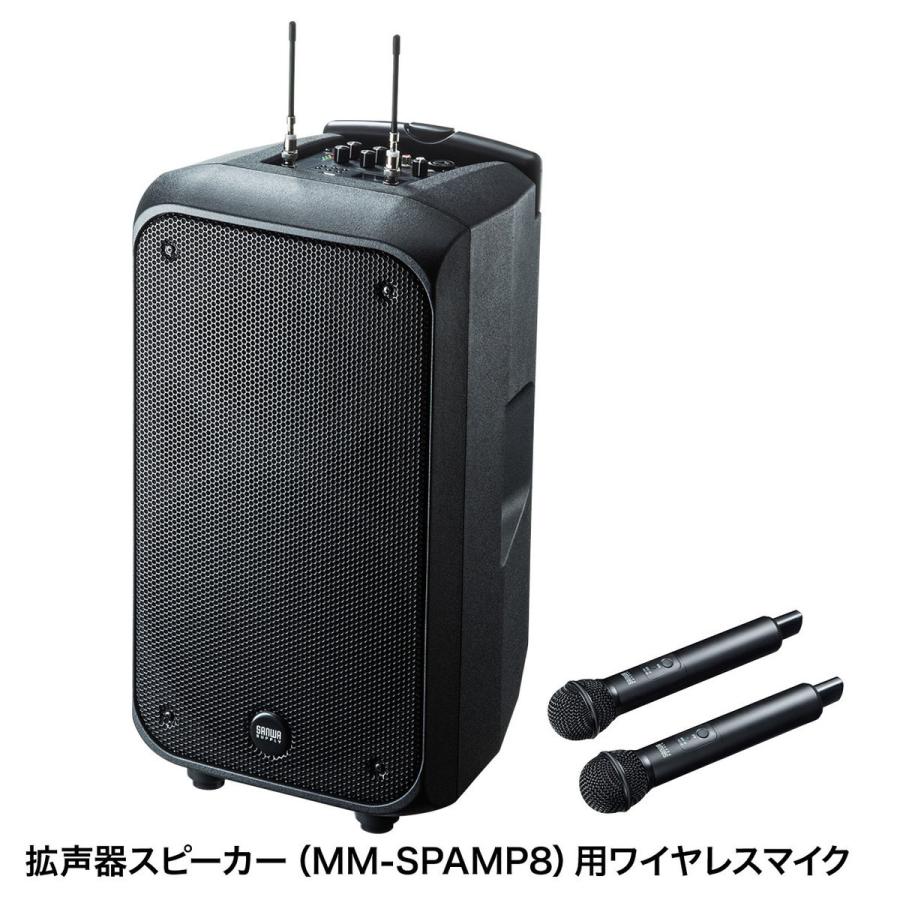 ワイヤレスマイク(MM-SPAMP8用) SANWA SUPPLY (サンワサプライ) MM-SPHMW5_2