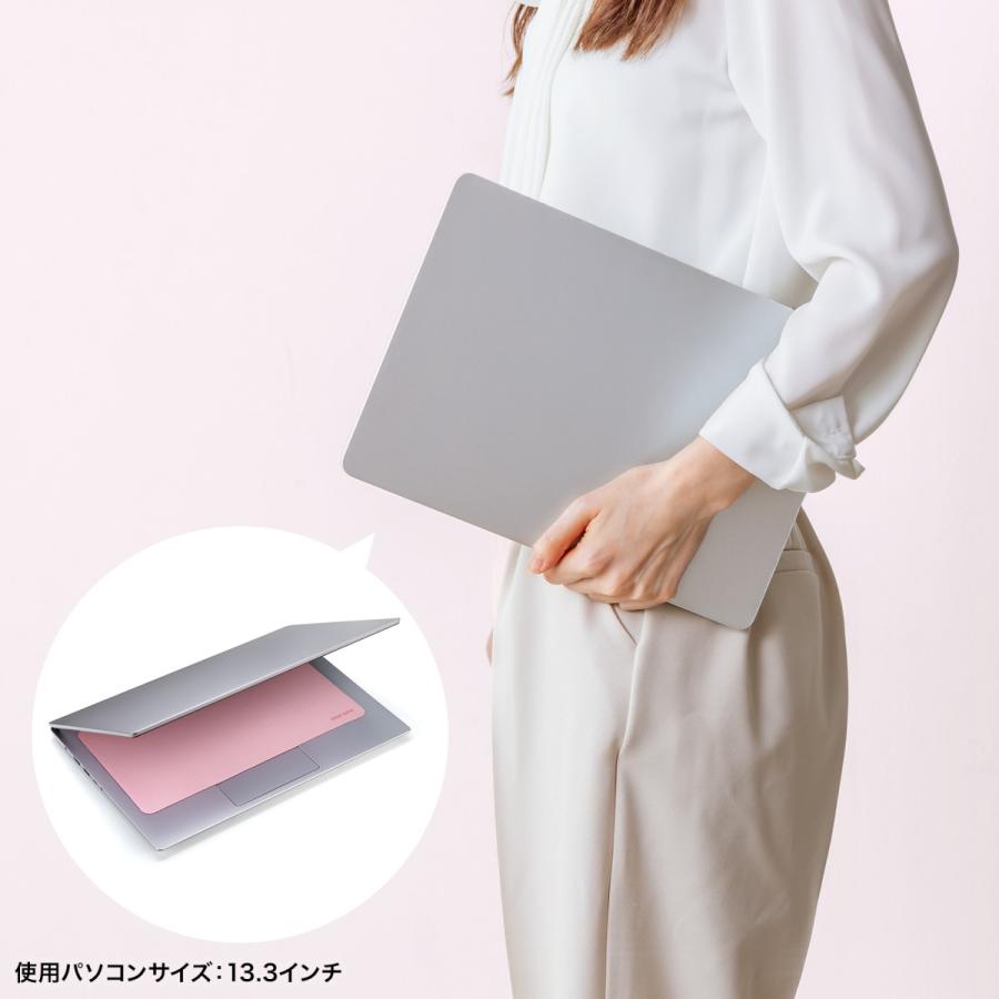 ノートパソコン用3WAYマウスパッド (ピンク) 13.3-14インチ対応 SANWA SUPPLY (サンワサプライ) MPD-NOTE3P | SANWA SUPPLY | 04