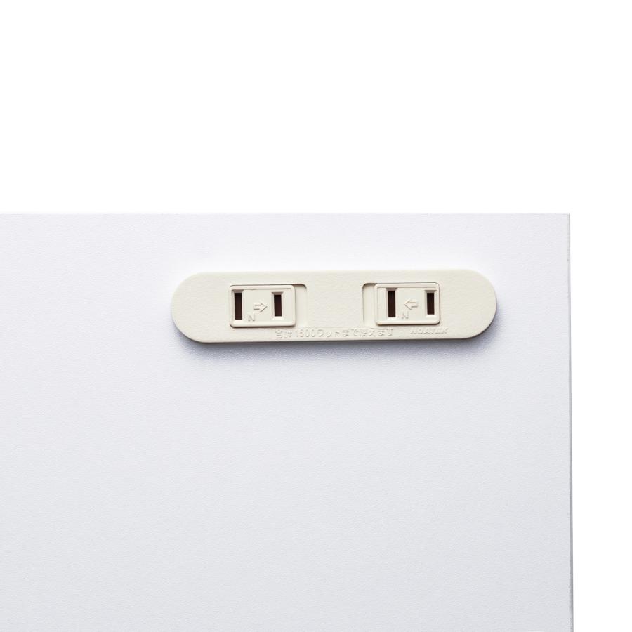 コンセント付きモニター台(W600・ホワイト) SANWA SUPPLY (サンワサプライ) MR-LC212W | SANWA SUPPLY | 06