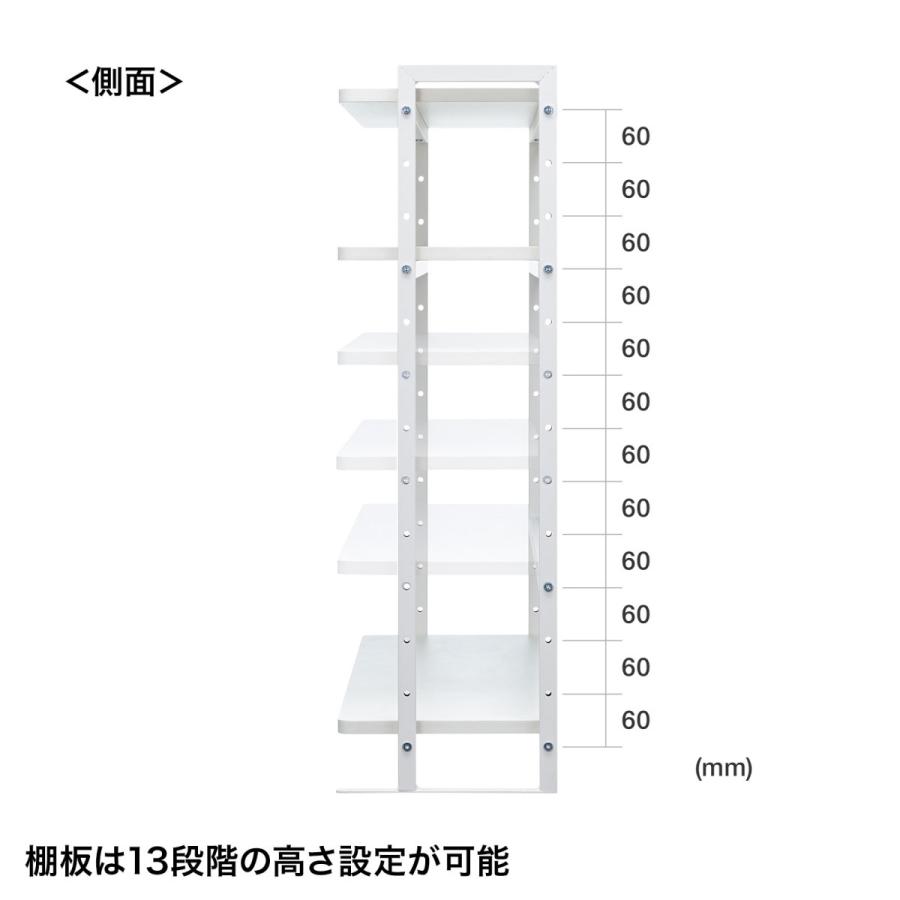 SANWA SUPPLY（サンワサプライ） クランプ式机上ラック(3段タイプ) MR