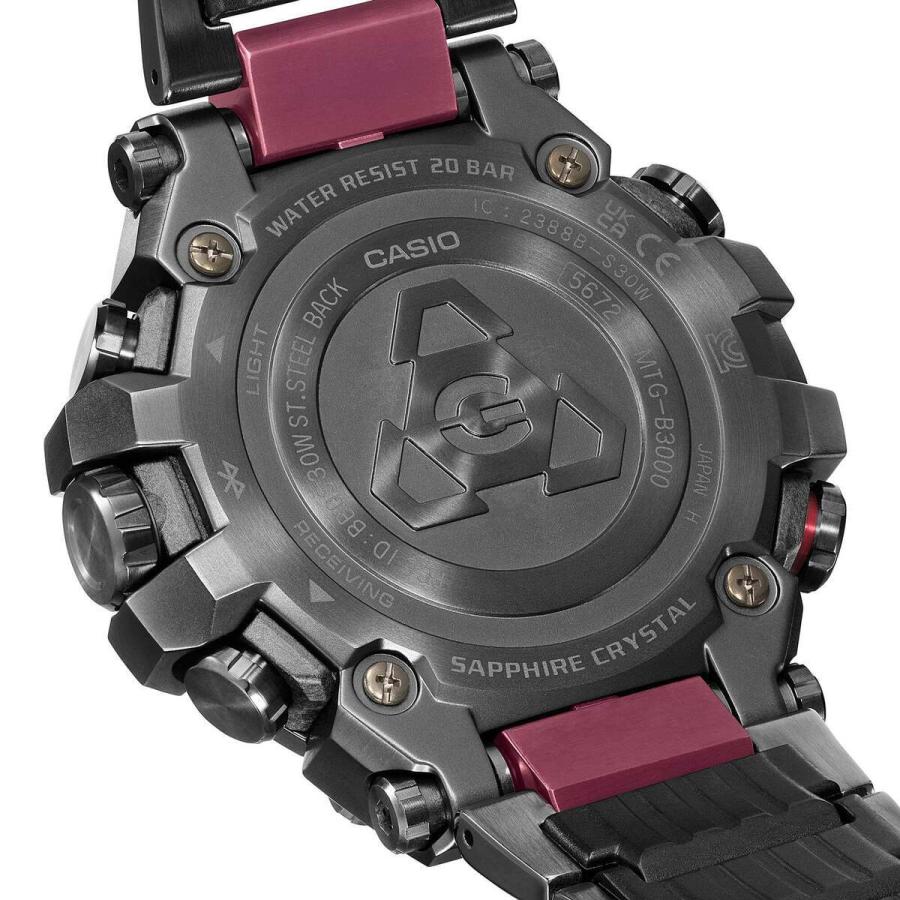 MT-G G-SHOCK ソーラー電波時計 Bluetooth通信機能 CASIO (カシオ) MTG-B3000BD1AJF★｜telaffy｜06