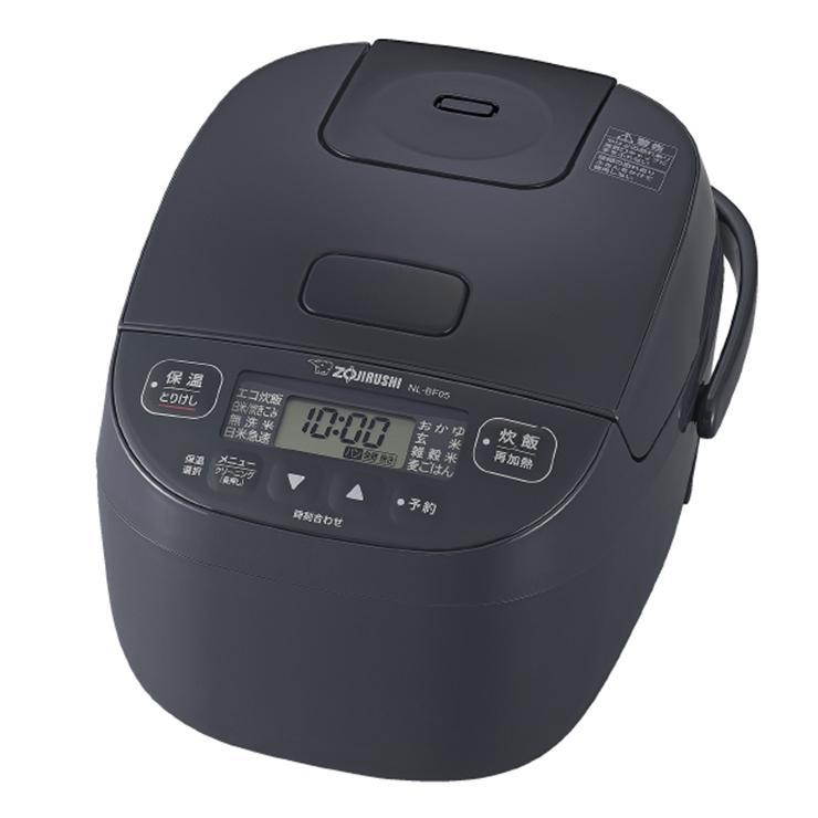 【特価セール】 マイコン炊飯ジャー 0.54L(3合) ソフトブラック ZOJIRUSHI (象印マホービン) NL-BF05-BZ★ | 極め炊き | 10
