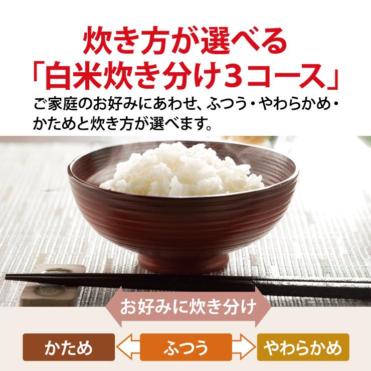 極め炊き 【特価セール】 マイコン炊飯ジャー 1.0L(5.5合) 黒厚釜