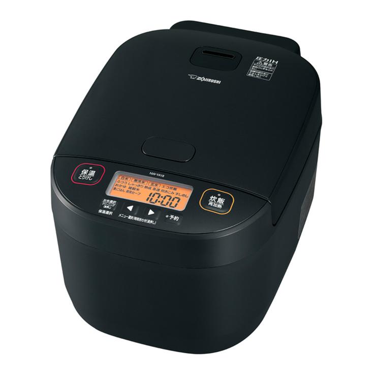 極め炊き 圧力IH炊飯ジャー 1.8L(1升) ブラック ZOJIRUSHI (象印