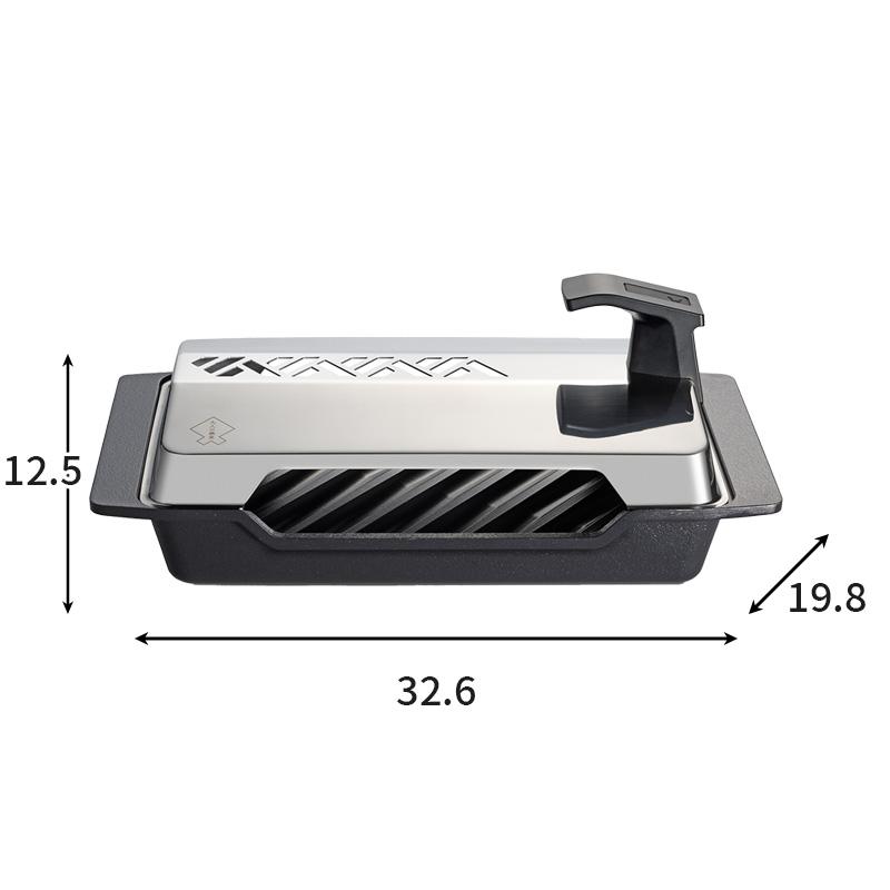オークス（AUX） 大人の魚焼 炭グリル OTS8010☆ : あっと!テラフィ