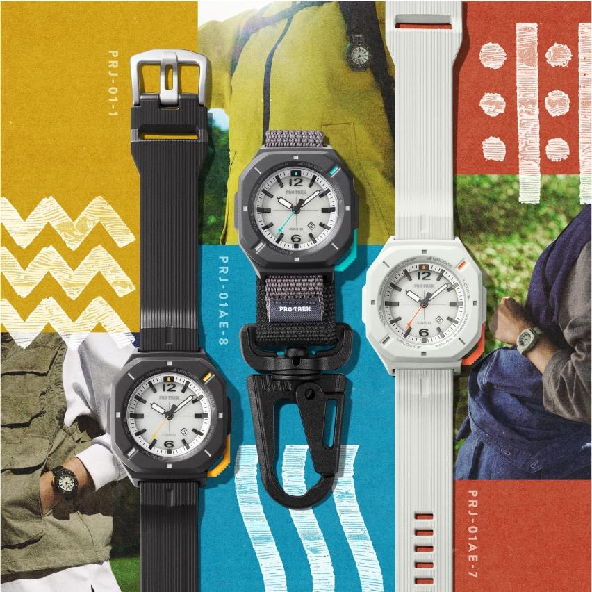 PRO TREK PROTREK Hiker Line カラビナ付 CASIO (カシオ) PRJ-01AE-8JR
