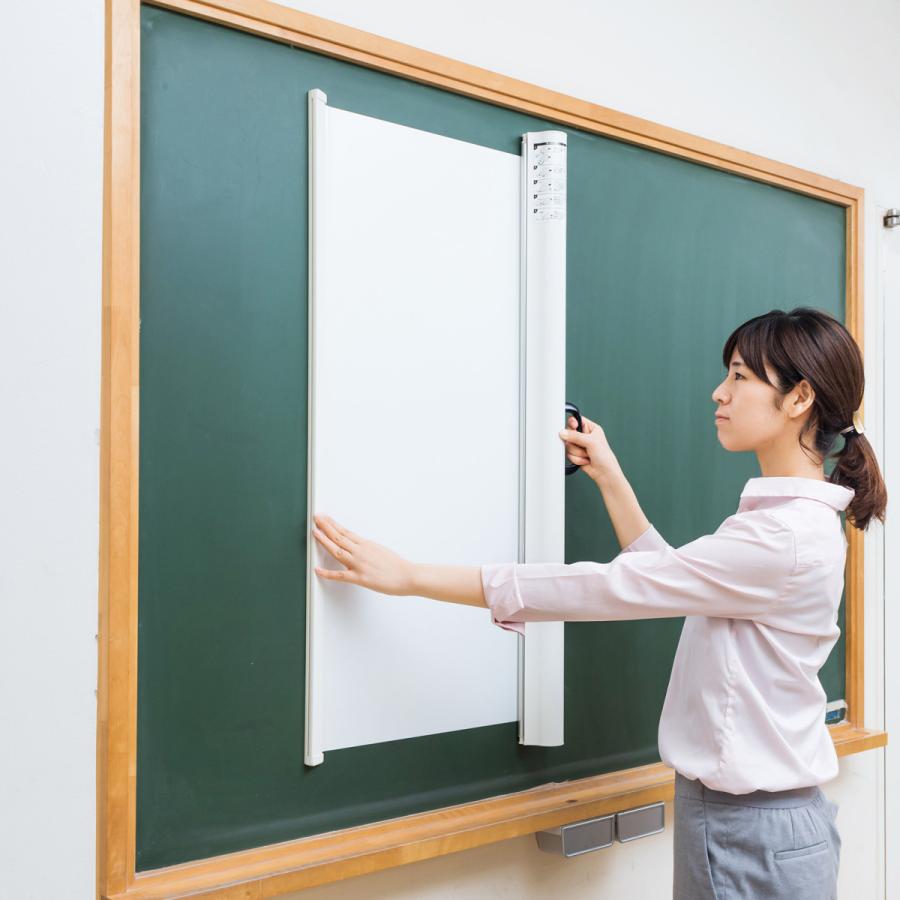 プロジェクタースクリーン(マグネット式ケース一体型) SANWA SUPPLY (サンワサプライ) PRS-WBC72HDN