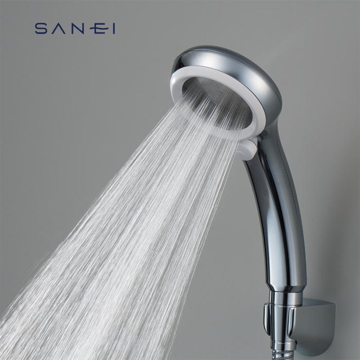 SANEI シャワーヘッド レイニーメタリック ホワイト SANEI PS313-81XA
