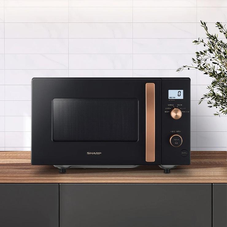 特価セール】 単機能レンジ 17L ブラック系 SHARP (シャープ) RE-TS174 