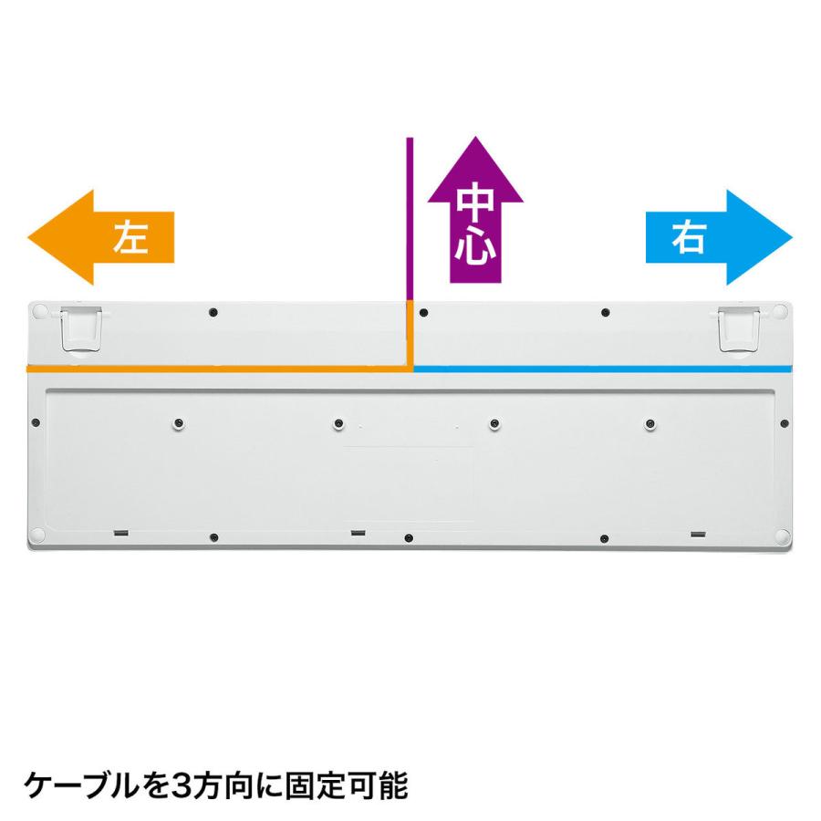 コンパクトキーボード SANWA SUPPLY (サンワサプライ) SKB-KG2WN2｜telaffy｜07