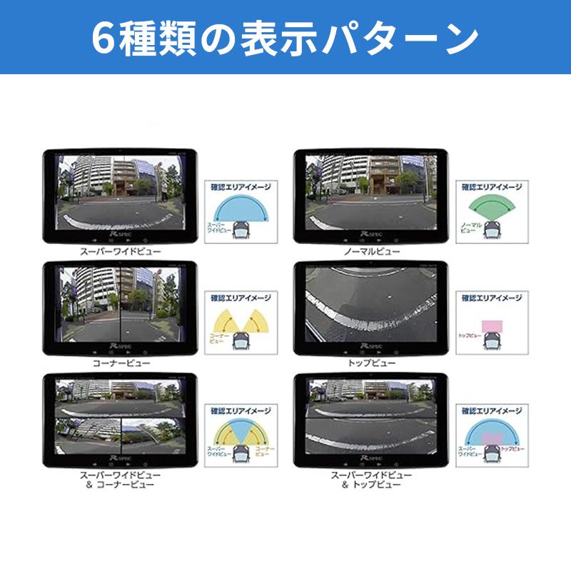 AHDマルチビューカメラ SSM-W7.0/SSM-W7.0SET専用カメラ 前後 フロント/リア DataSystem(データシステム) SSM-C02★ | Data System | 02