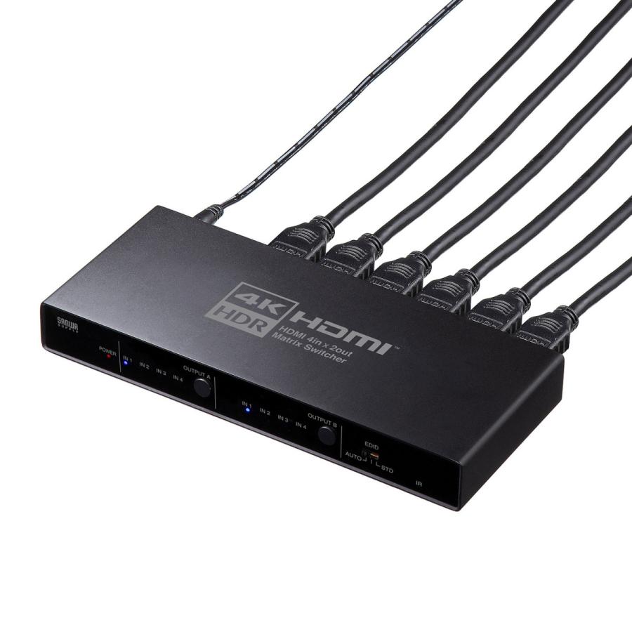 SANWA SUPPLY（サンワサプライ） 4K・HDR・光デジタル出力付きHDMI