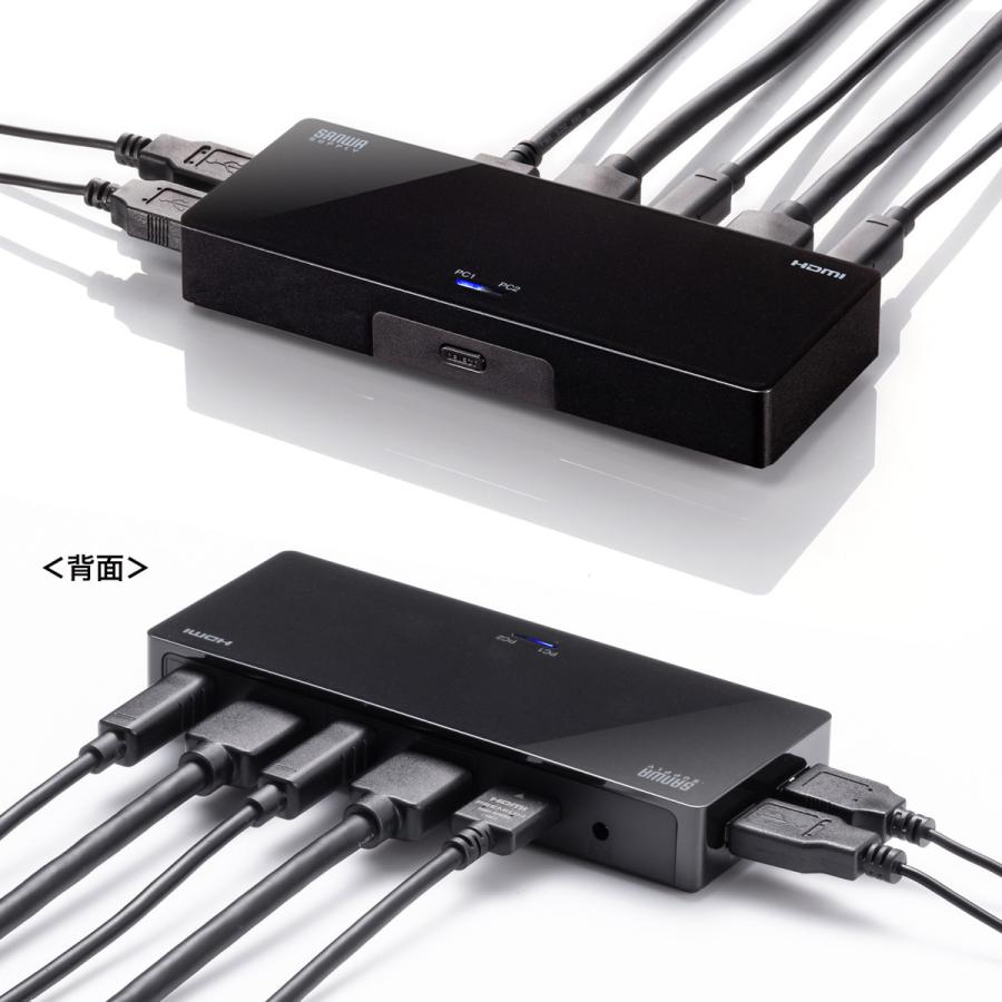SANWA SUPPLY（サンワサプライ） 4K対応HDMIパソコン切替器
