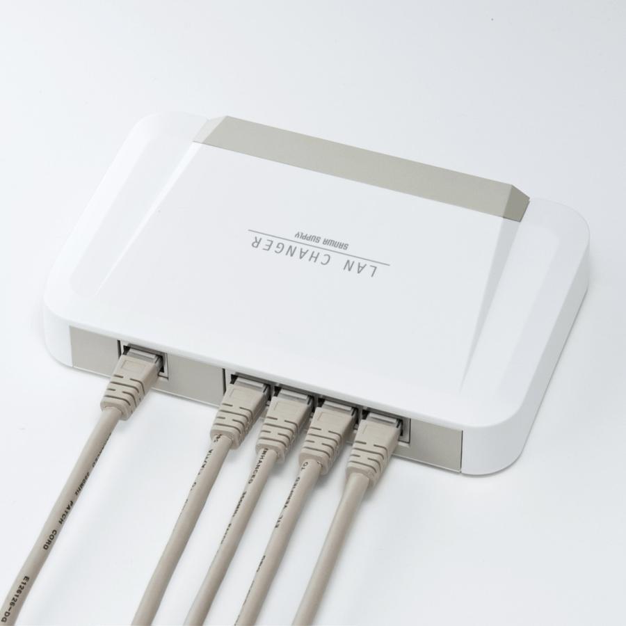 SANWA SUPPLY（サンワサプライ） LAN切替器(4回路・ストレート全結線