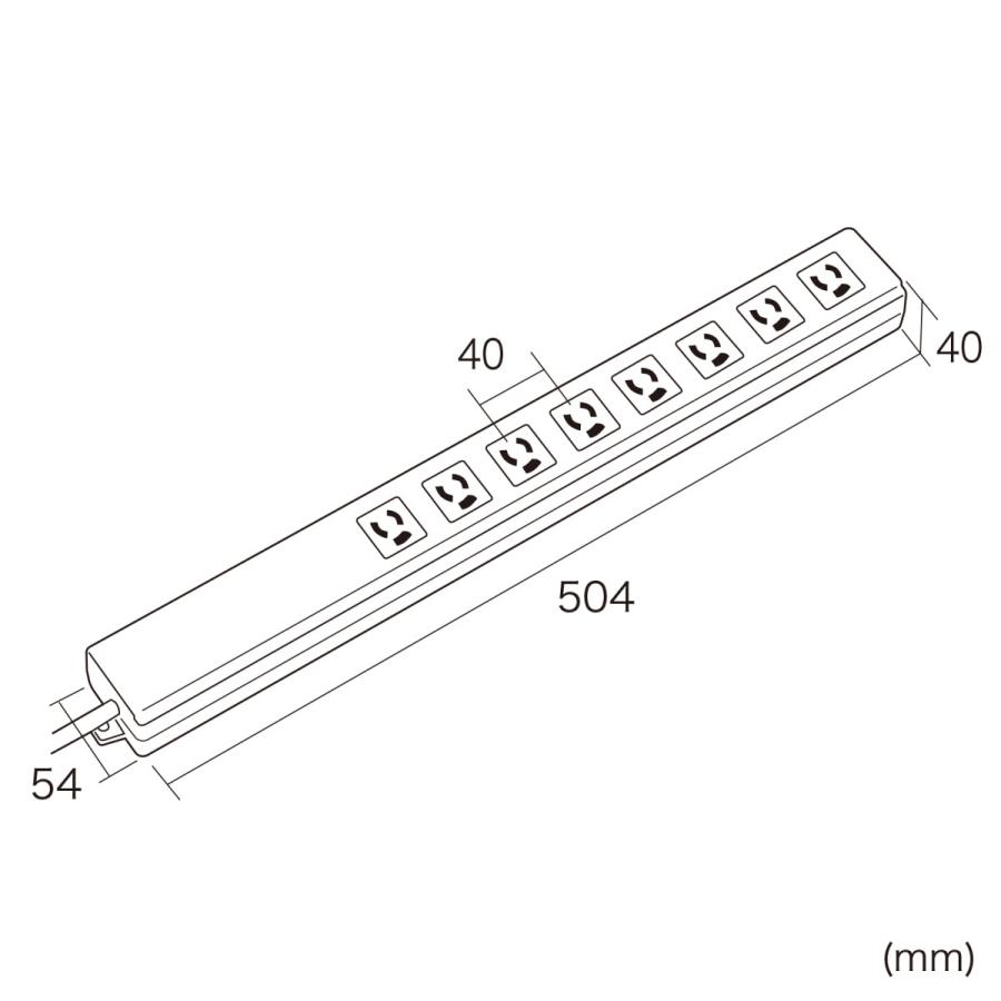 USB連動タップ(3P8個口・2m) SANWA SUPPLY (サンワサプライ) TAP-RE4UN★ | SANWA SUPPLY | 05