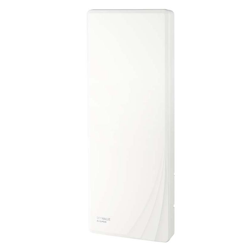 【特価セール】 壁面取付用 地上デジタル放送用 平面 UHFアンテナ SKY WALLIE(スカイウォーリー) ブースター内蔵タイプ ウォームホワイト MASPRO (マスプロ)★ | スカイウォーリー | 16