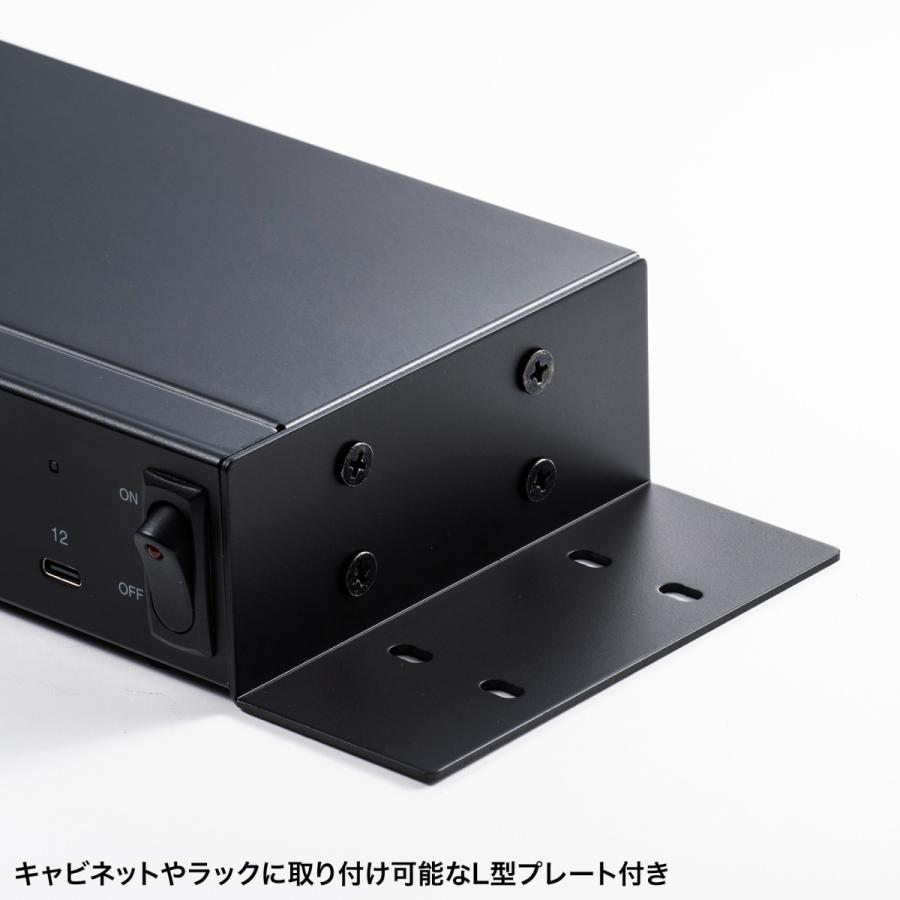 SANWA SUPPLY（サンワサプライ） USB2.0 Type-C 12ポートハブ USB