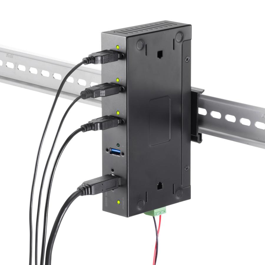 SANWA SUPPLY 産業用USB 5Gbpsハブ(4ポート) (サンワサプライ) USB