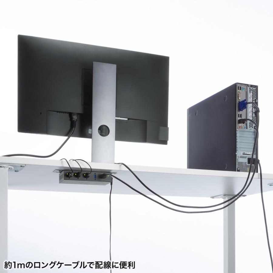SANWA SUPPLY 産業用USB 5Gbpsハブ(4ポート) (サンワサプライ) USB