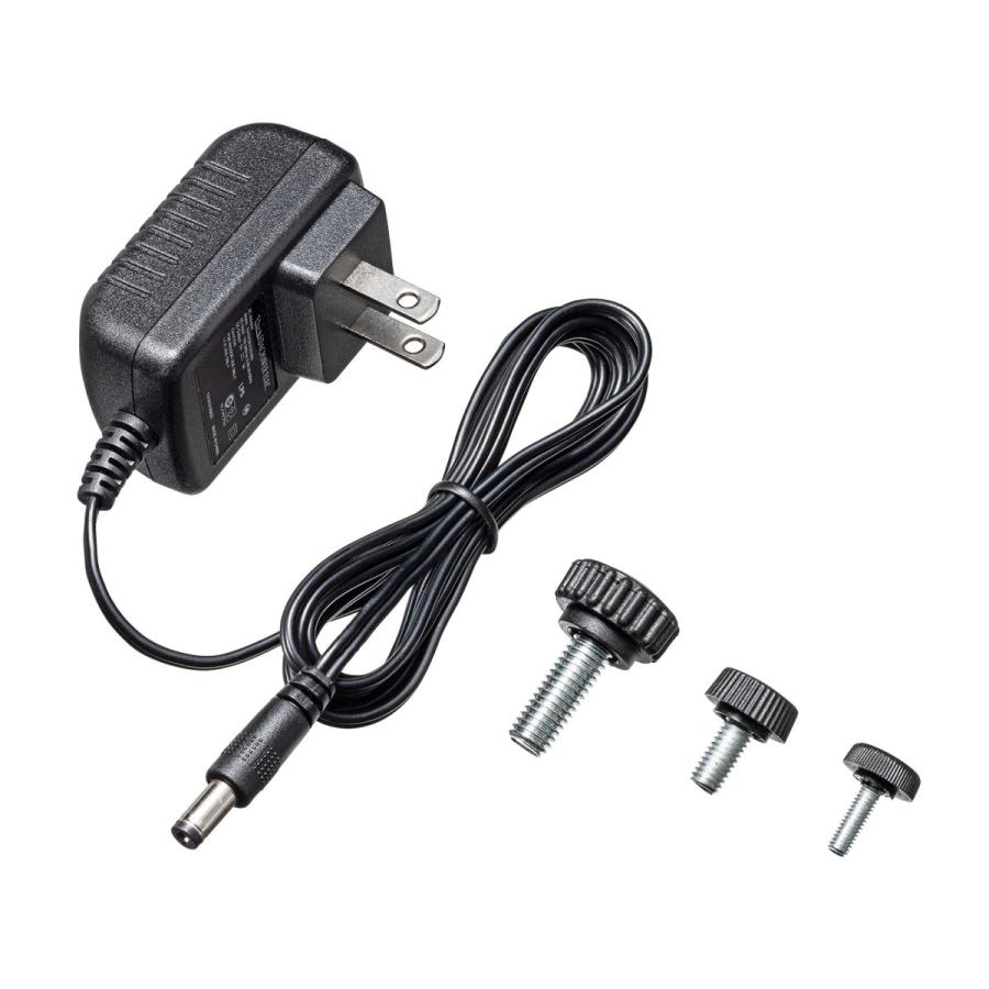 HDD接続対応 USB3.2 Gen1 4ポートハブ SANWA SUPPLY (サンワサプライ) USB-3HTV433BK | SANWA SUPPLY | 08