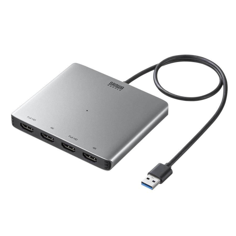 SANWA SUPPLY（サンワサプライ） USB-HDMIディスプレイアダプタ(4K対応