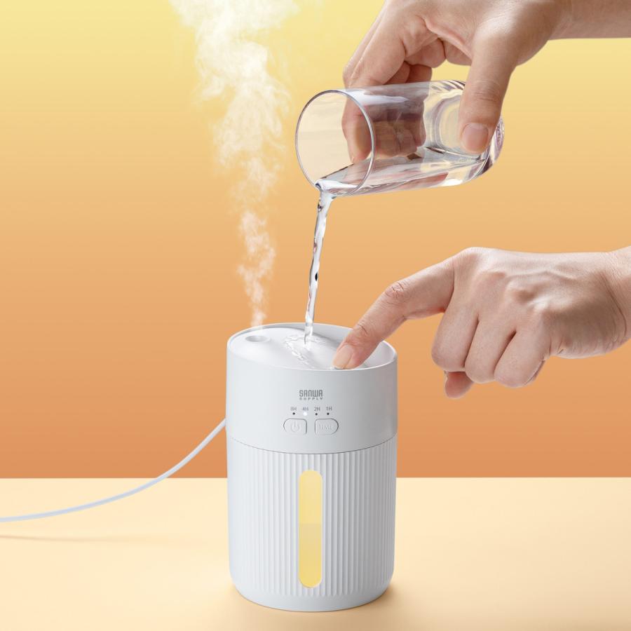 上部給水USB加湿器(USB電源 400ml) SANWA SUPPLY (サンワサプライ) USB-TOY103W | SANWA SUPPLY | 02