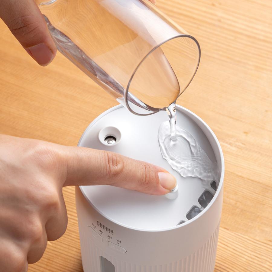 上部給水USB加湿器(USB電源 400ml) SANWA SUPPLY (サンワサプライ) USB-TOY103W | SANWA SUPPLY | 03