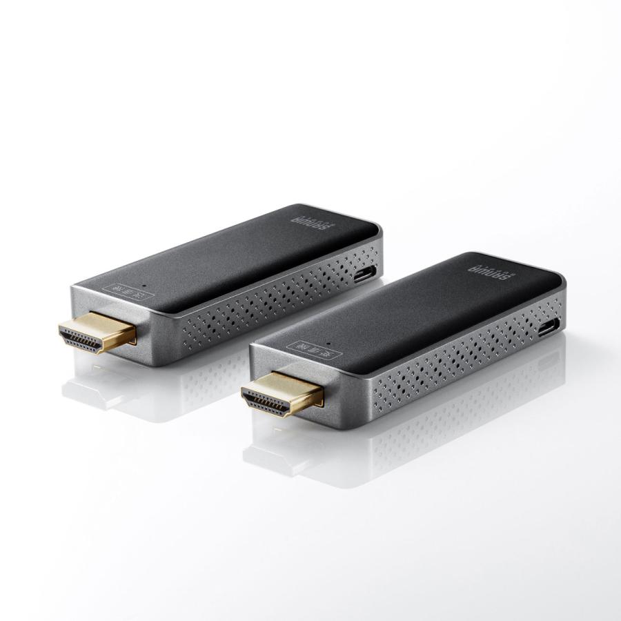 SANWA SUPPLY ワイヤレスHDMIエクステンダー 送信機・受信機 SANWA SUPPLY ワイヤレスHDMIエクステンダー 送信機・受信機