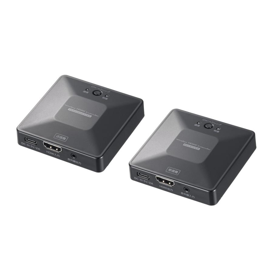 SANWA SUPPLY HDMIエクステンダー 60m SANWA SUPPLY ワイヤレスHDMIエクステンダー(最大60m延長