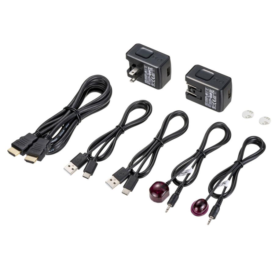 SANWA SUPPLY HDMIエクステンダー 60m SANWA SUPPLY ワイヤレスHDMIエクステンダー(最大60m延長
