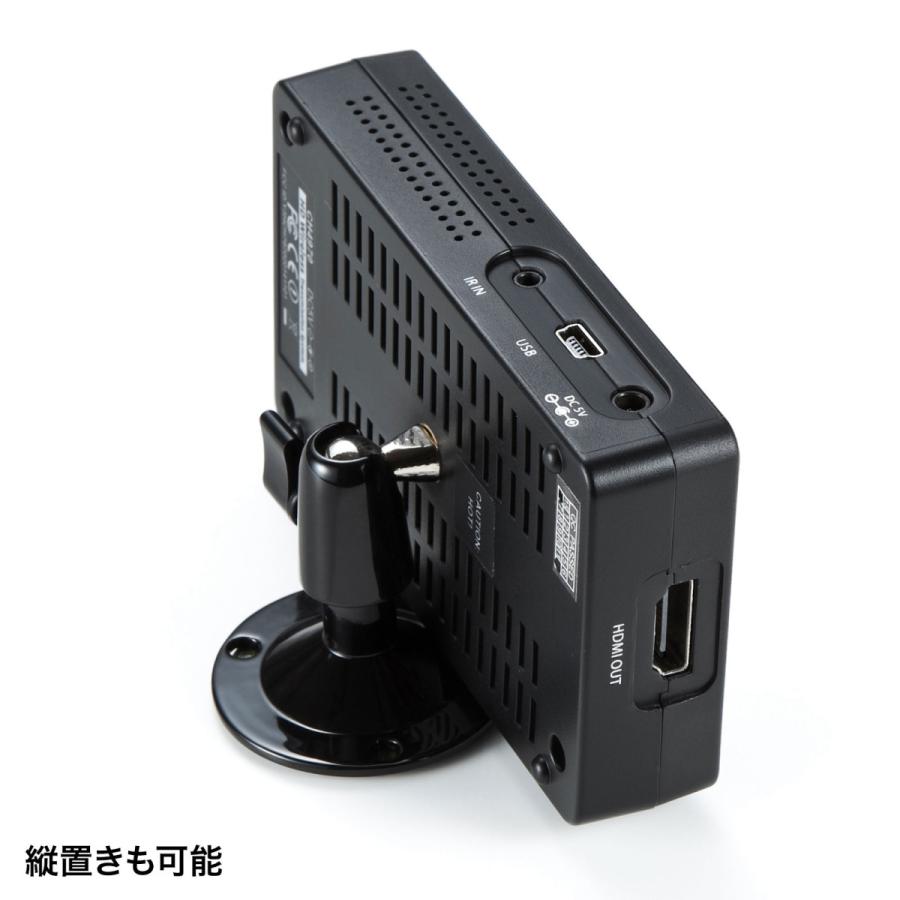 サンワサプライ　ワイヤレス分配HDMIエクステンダー VGA-EXWHD7N【ワイヤレス分配HDMIエクステンダー(2分配）】離れ