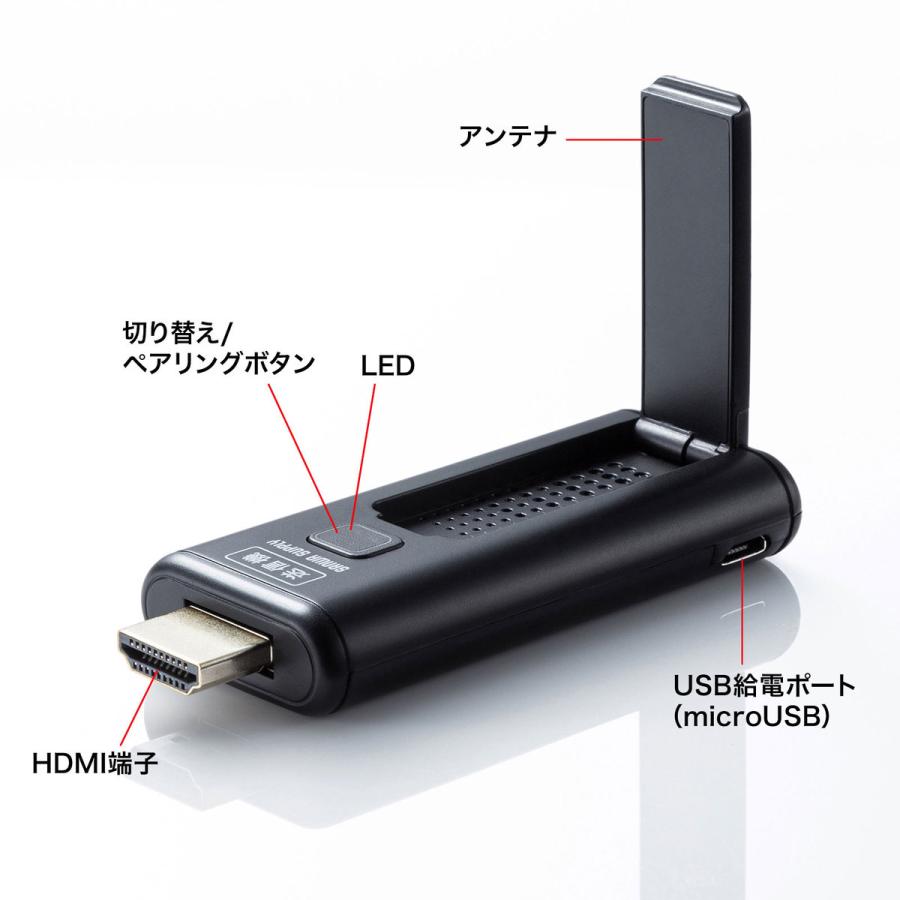 SANWA SUPPLY（サンワサプライ） ワイヤレスHDMIエクステンダー(送信機
