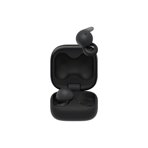 ワイヤレスステレオヘッドセット LinkBuds Open BLACK Sony イヤホン LinkBuds Open 完全ワイヤレス Bluetooth マイク