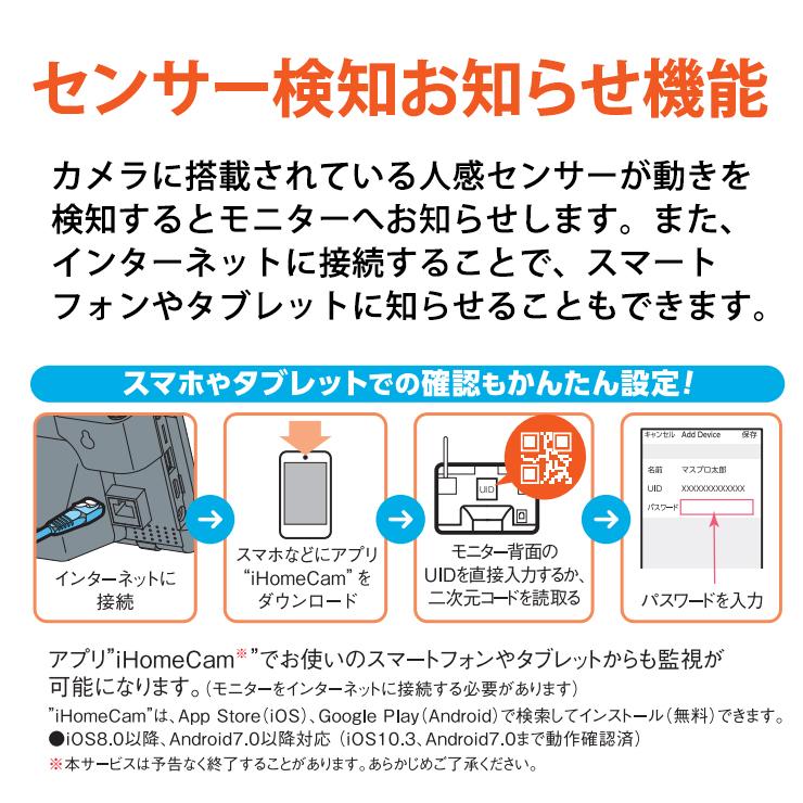 【特価セール】 モニター(10.1インチ)・ワイヤレスHDカメラセット MASPRO (マスプロ) WHCBL10M4★ | マスプロ | 09