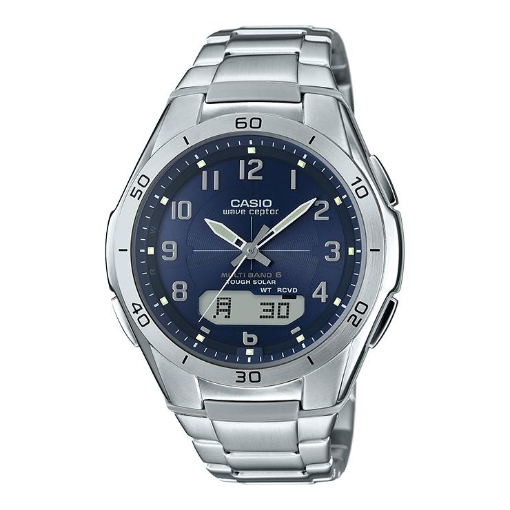 【特価セール】 wave ceptor MULTIBAND6 ソーラー電波時計 CASIO (カシオ) WVA-M640D-2A2JF  国内正規品★ | wave ceptor | 04
