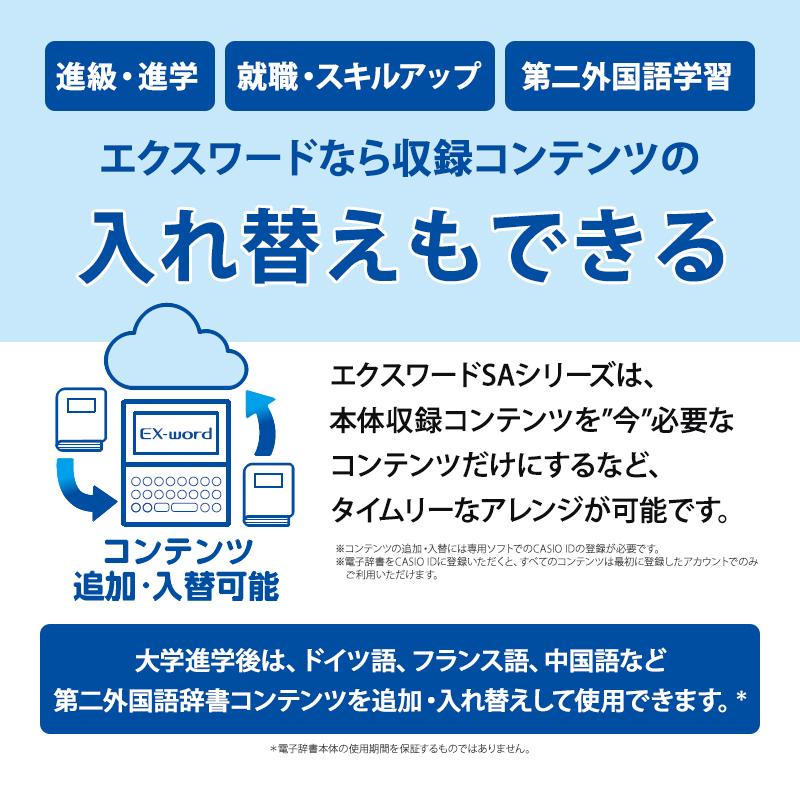 電子辞書 EX-word(エクスワード) 高校生 英語・国語強化モデル 260コンテンツ ピンク CASIO (カシオ) XD-SA4910PK★_15