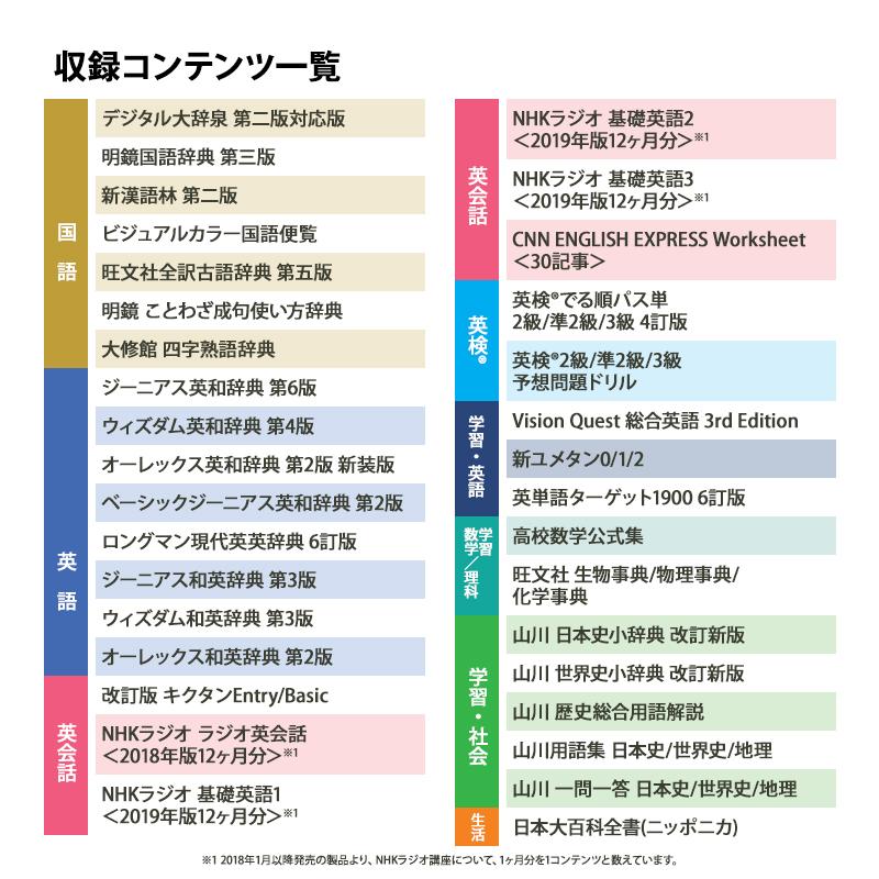 EX-word 【特価セール】 電子辞書 EX-word(エクスワード) XD-SX4110