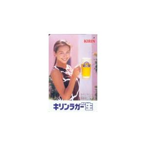 テレカ テレホンカード 米倉涼子 ’96年キリンラガー生ビール EY006-0003｜teleca