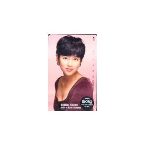 テレカ テレホンカード 鈴木保奈美 GORO JS006-0001