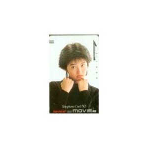 テレホンカード アイドル テレカ 荻野目洋子 SHARP my MOVIE RA016-0045｜teleca