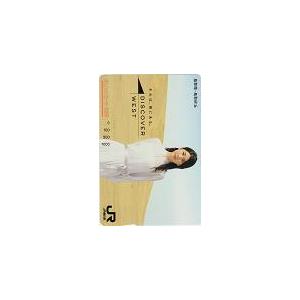 オレカ 竹内結子 DISCOVER WEST JR西日本 オレンジカード1000 T0010-0031