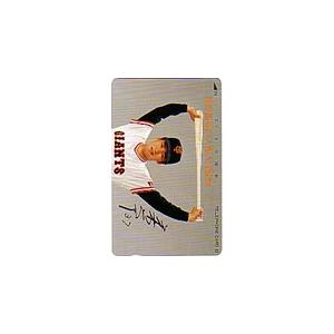 テレカ テレホンカード 読売ジャイアンツ 元木大介巨人軍入団記念 サイン入り YG014-0013