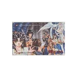 テレカ】 聖伝 RG VEDA CLAMP 阿修羅 夜叉王 龍王 乾闥婆王 蘇摩