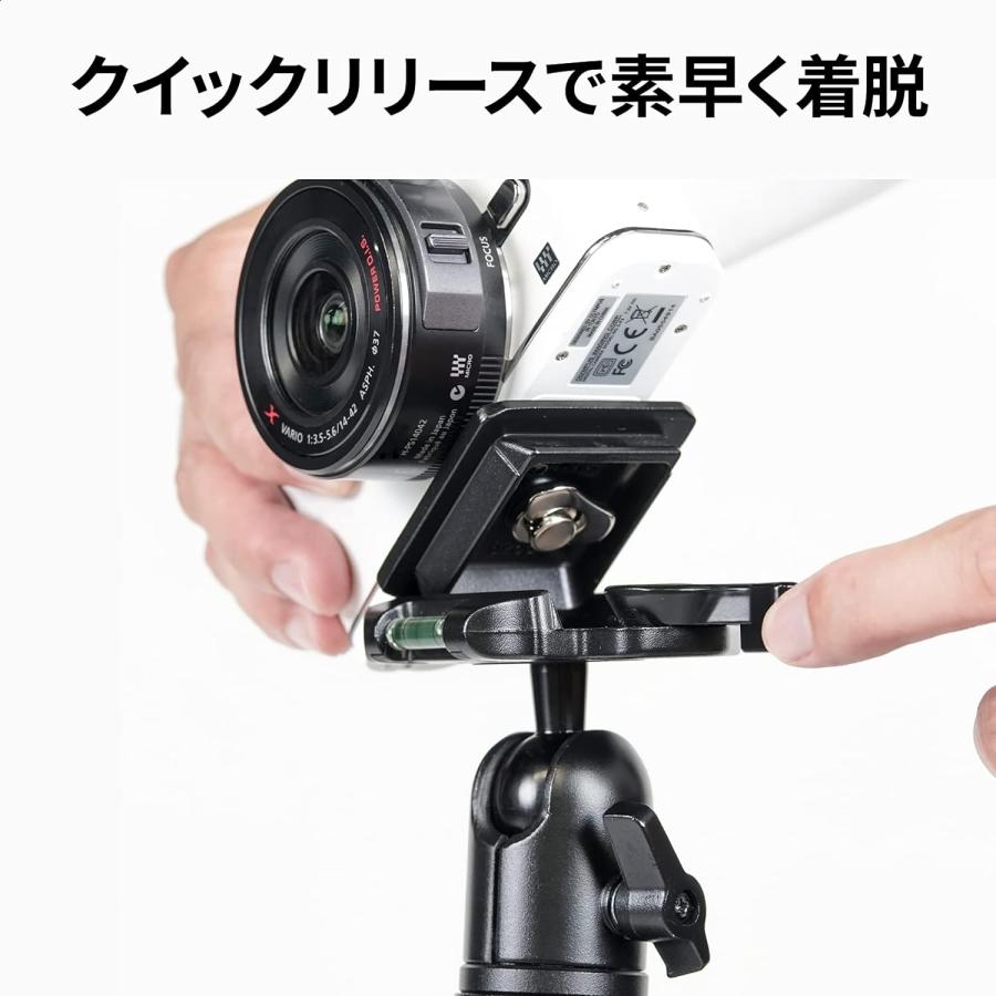 SLIK（スリック） 三脚 エイブル 240 HC 俯瞰撮影 AMT合金 